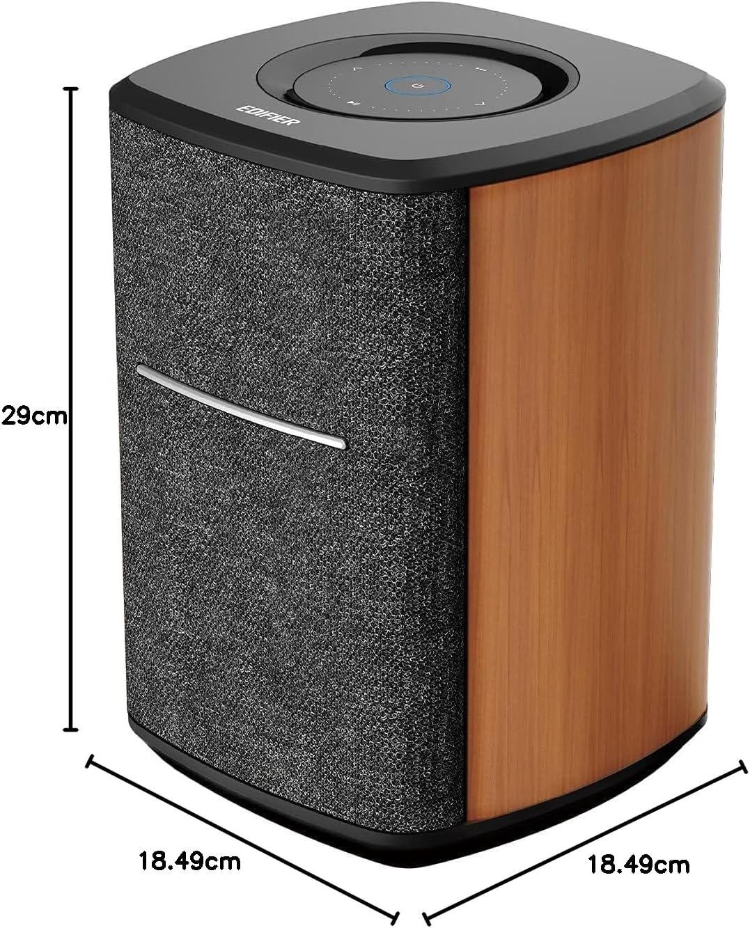 (Excellent) Edifier WiFi Smart Speaker Without Microphone, Works with Alexa, Supports AirPlay 2, Spotify, MS50A