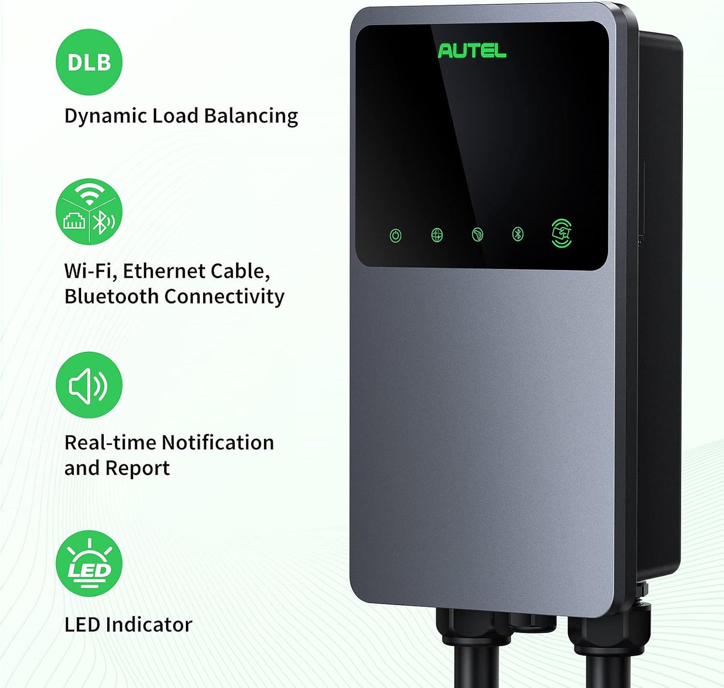 (New Open Box) Autel MaxiCharger Home EV Charger Maxi US AC W10 N14-H | Level 2 • 40A • NEMA 14-50 Plug
