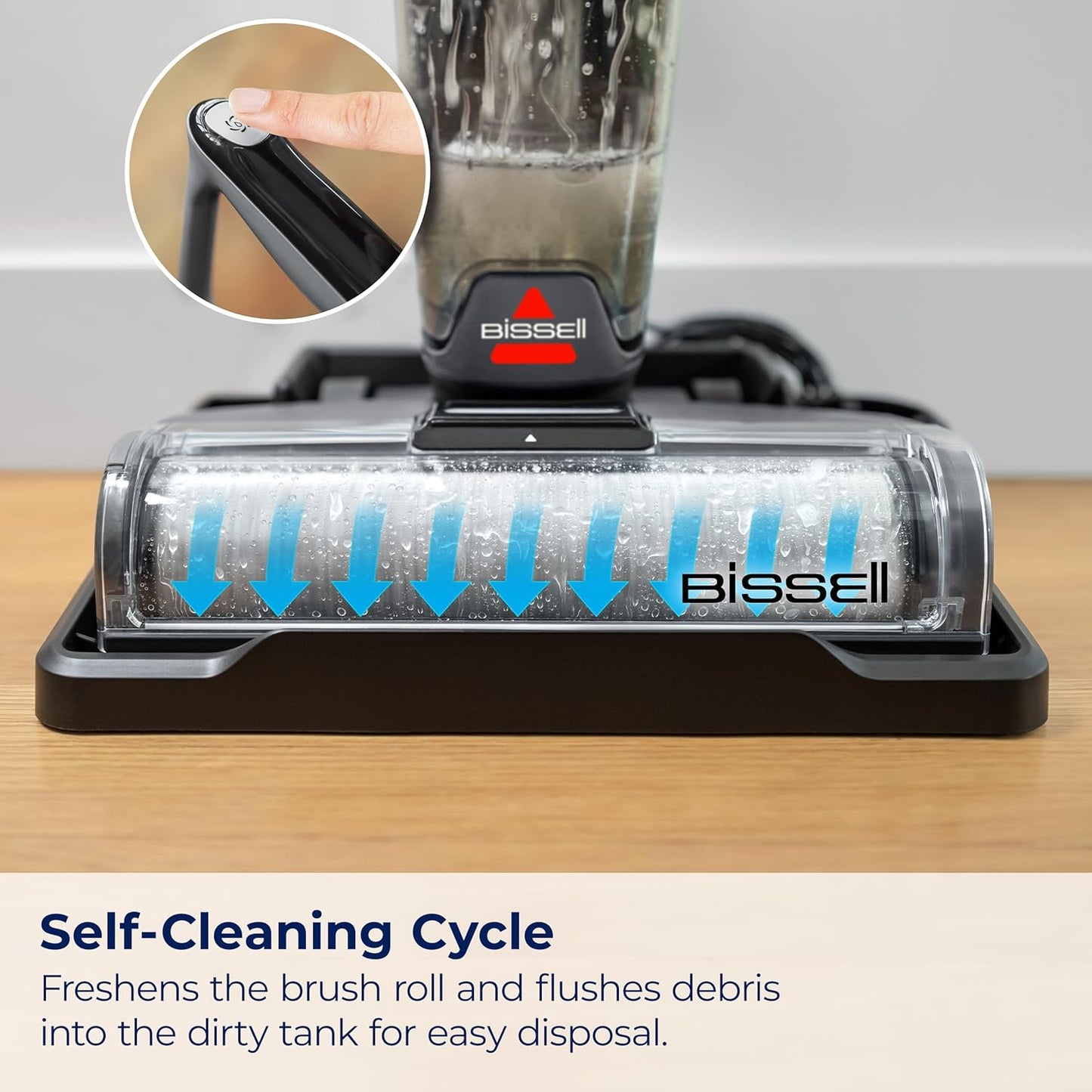 (Excellent) Bissell CrossWave OmniForce Cordless Wet Dry Multi-Surface Hard Floor Cleaner Wet-Dry Vacuum
