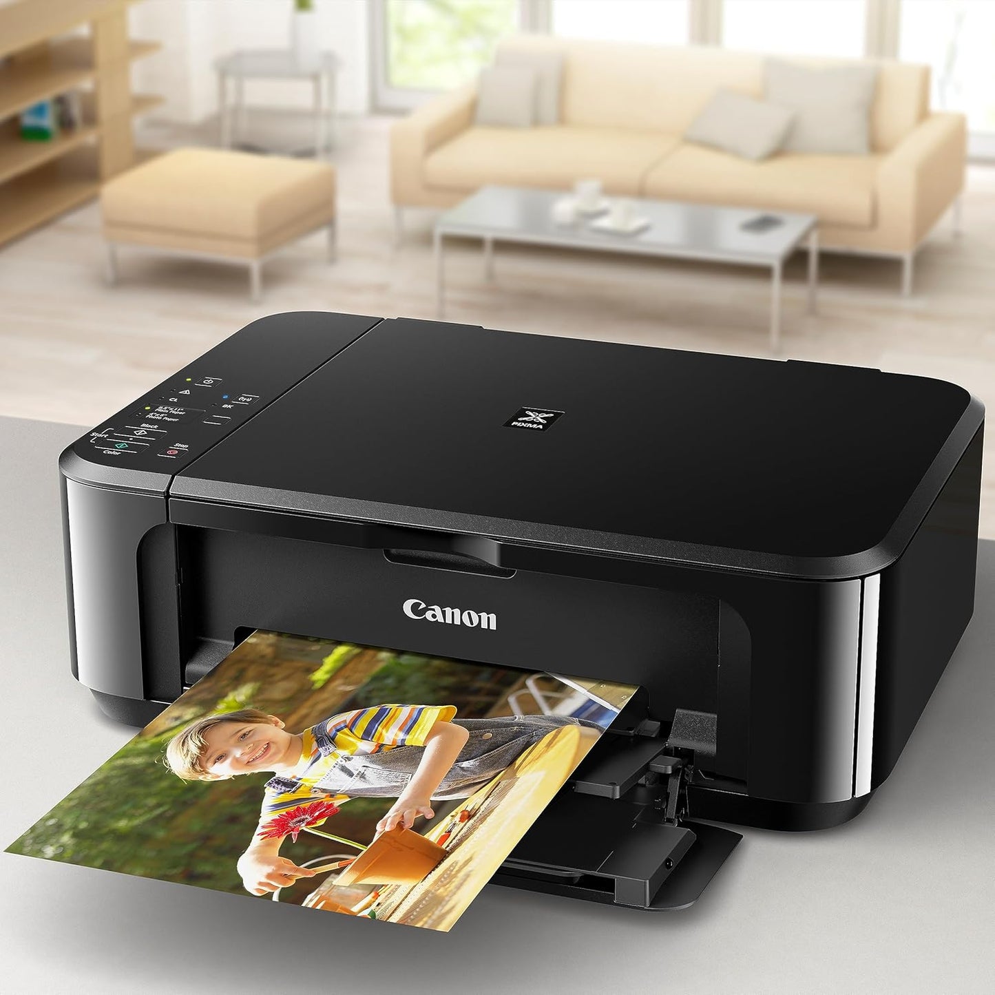 (Good) Canon Pixma MG3620 Wireless All-in-One Color Inkjet Printer, Black