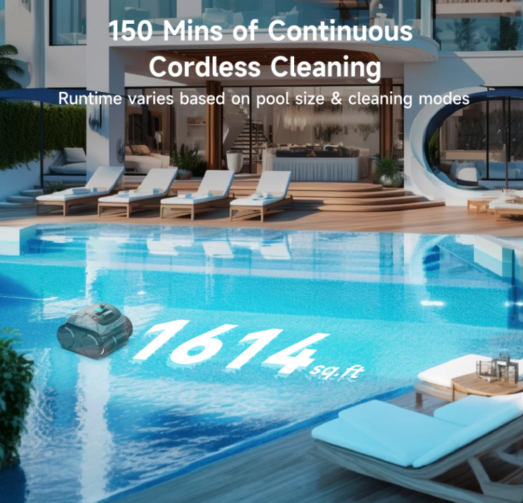 (Excellent) WYBOT C1 Cordless Robotic Pool Cleaner