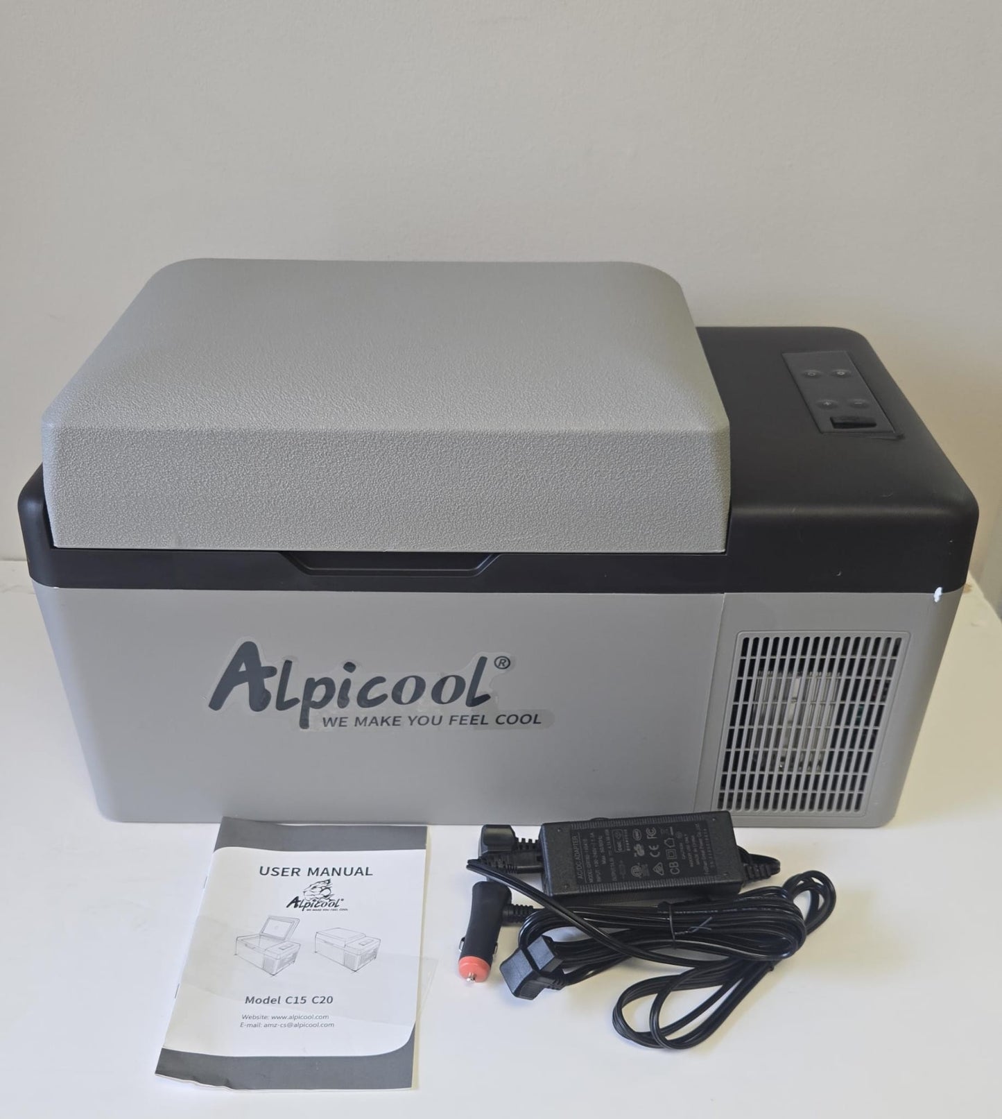 (New Open Box) Alpicool C20 Portable Compressor Fridge Freezer 21Quart(20Liter) for Car and Home -