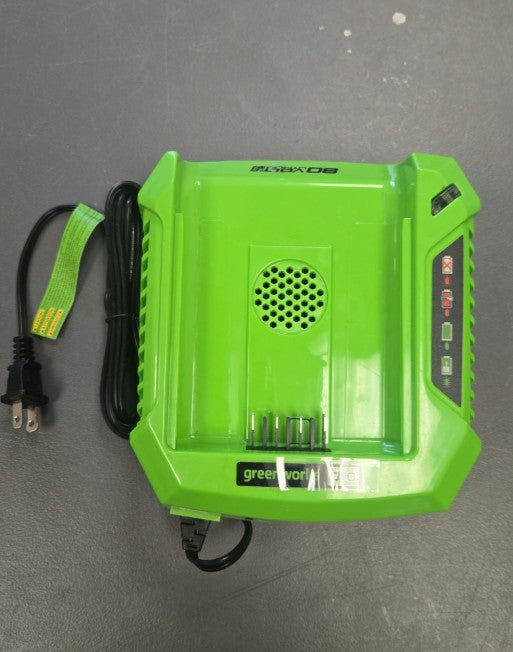 (Never Used) Greenworks PRO 80V Lithium Ion Single Port Rapid Battery Charger