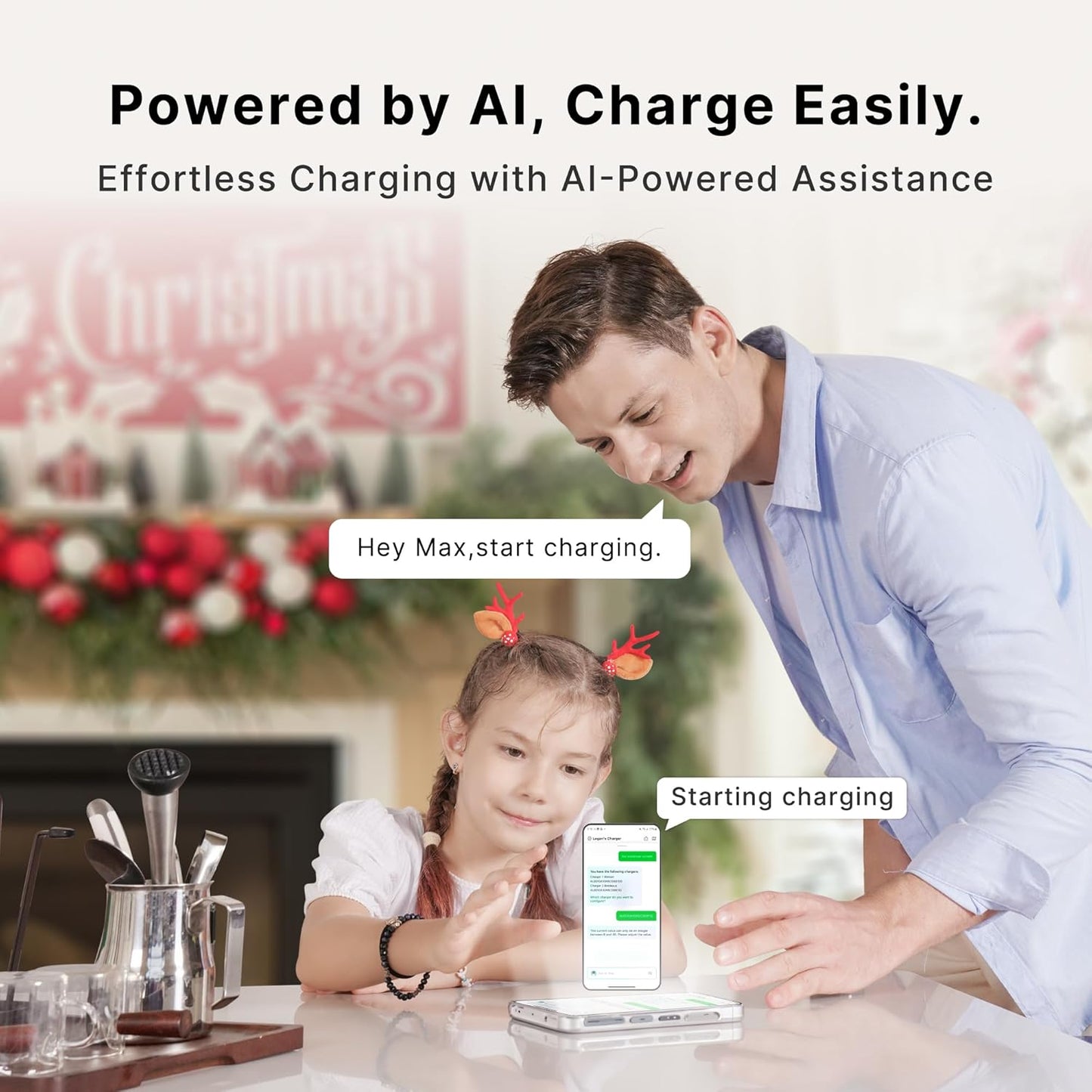 (New Open Box) Autel MaxiCharger Home EV Charger Maxi US AC W10 N14-H | Level 2 • 40A • NEMA 14-50 Plug