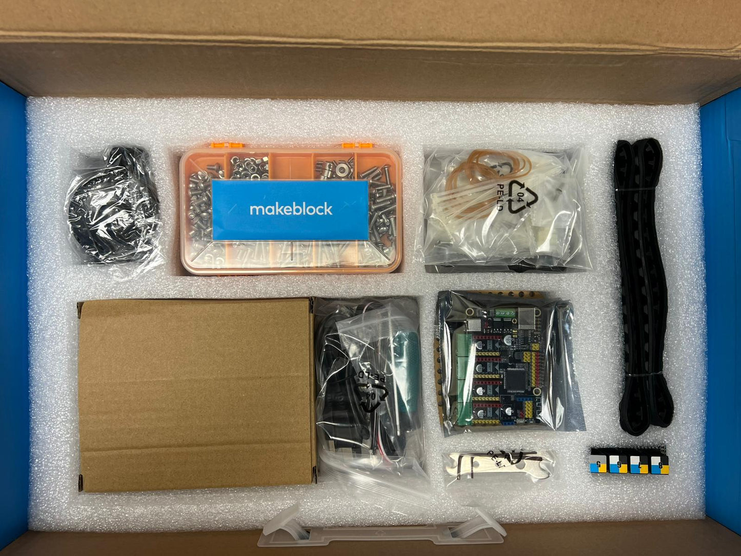 (New Open Box) Makeblock mBot Ultimate 10 in 1 Robotics Kit, Robot Building Kit App Remote Control Robot Toys