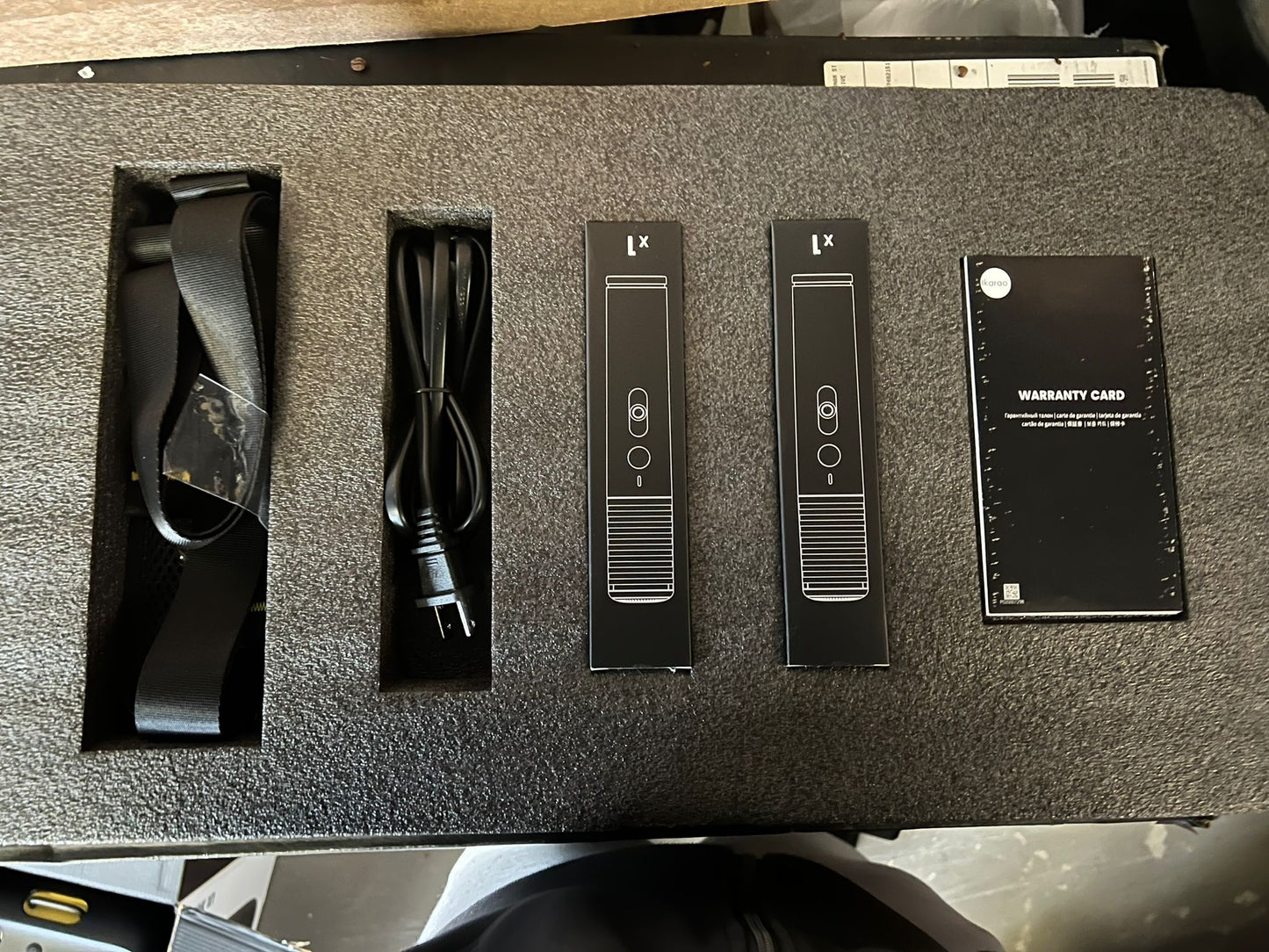 (New Open Box) Ikarao Break X1 Karaoke Machine for Adults with Lyrics Display & 32GB Tablet, 2 Wireless Microphones, 300W Peak PA System & Bluetooth Speaker, 4 DJ Lights, Portable Karaoke Speaker with Mic for Home Party/Outdoor