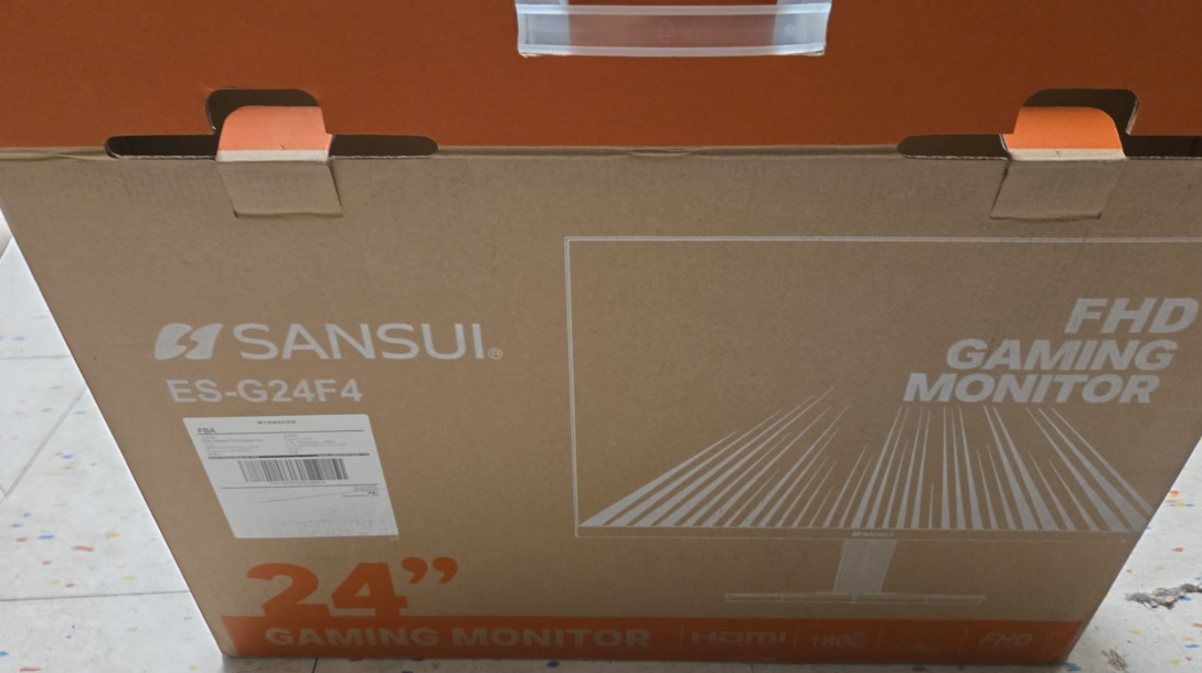 (New Open Box)  SANSUI 24" 180Hz Gaming Monitor | FHD • 1ms MPRT • FreeSync • HDR