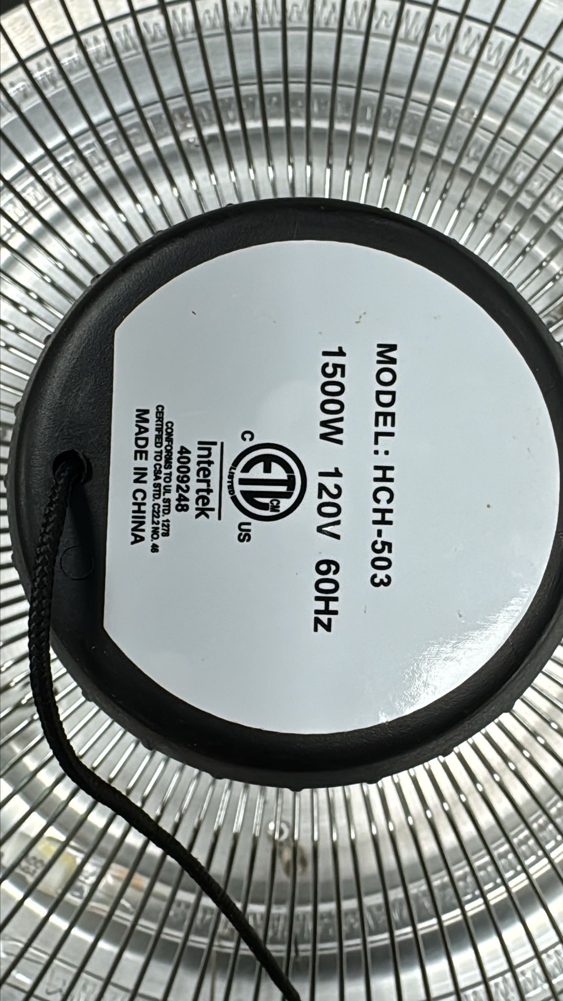 (New Open Box) 1500W Electric Patio Heater | Ceiling Mounted • Indoor/Outdoor • Infrared