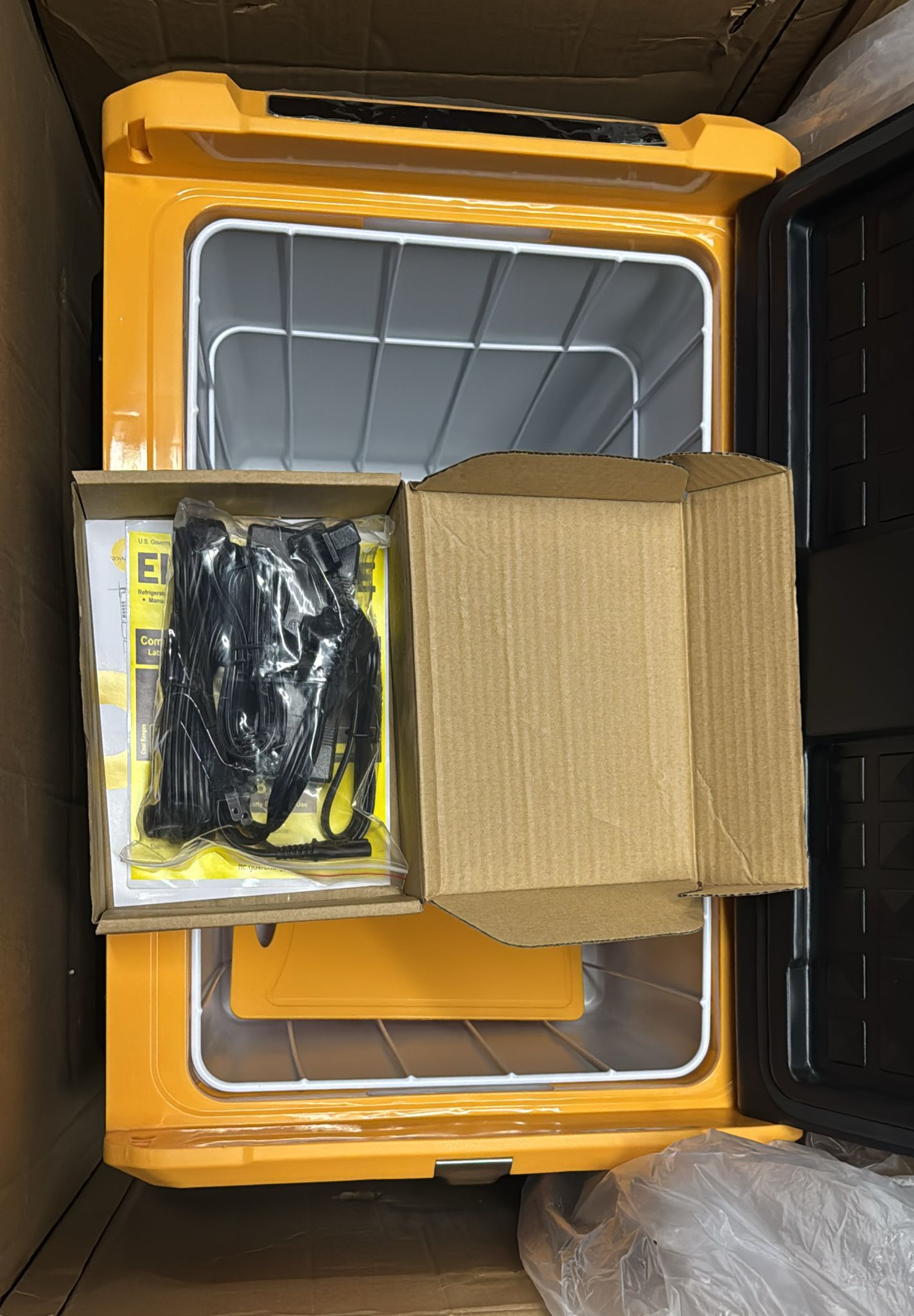 (New Open Box) BougeRV CR55 Dual Zone 59Qt (55L) Portable Fridge Freezer | 12V/24V • Car/Truck/RV