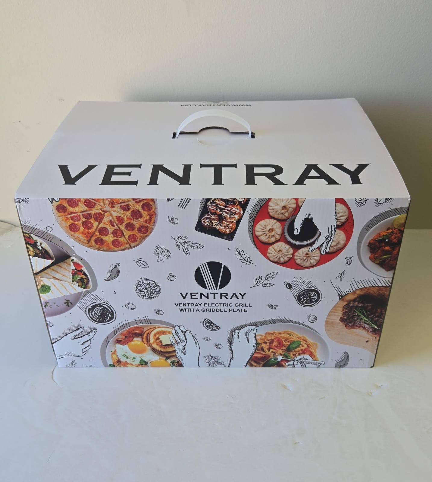 (New Open Box) Ventray EL-GRILL Electric Indoor Grill
