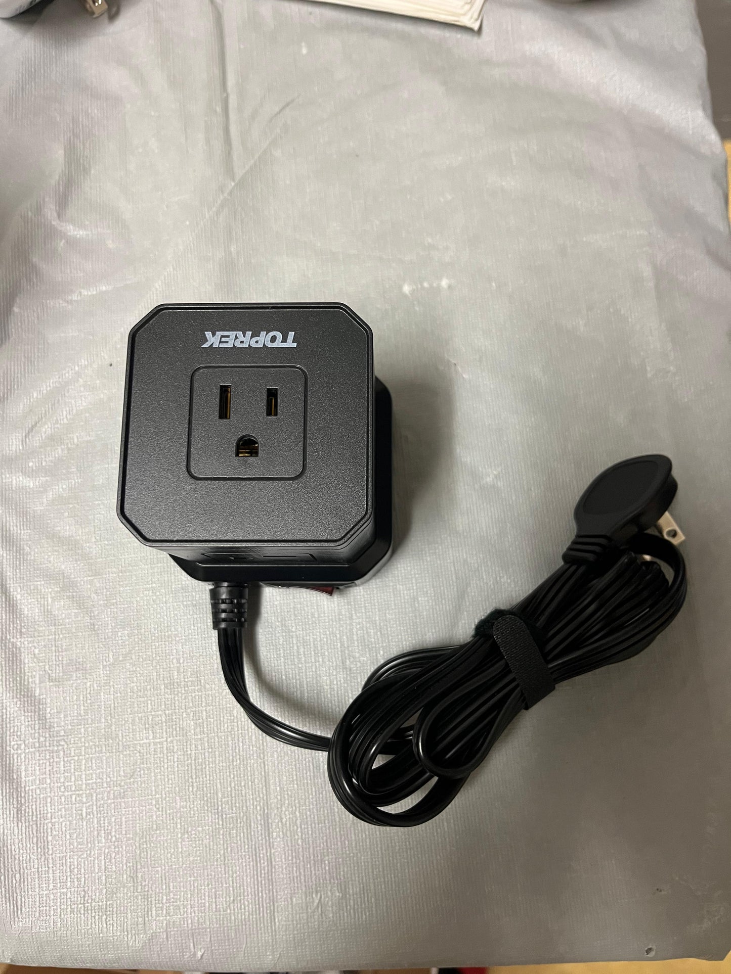 (New) TOPREK Power Strip with USB, USB C (3.0A) Power Strip with 5 Outlets