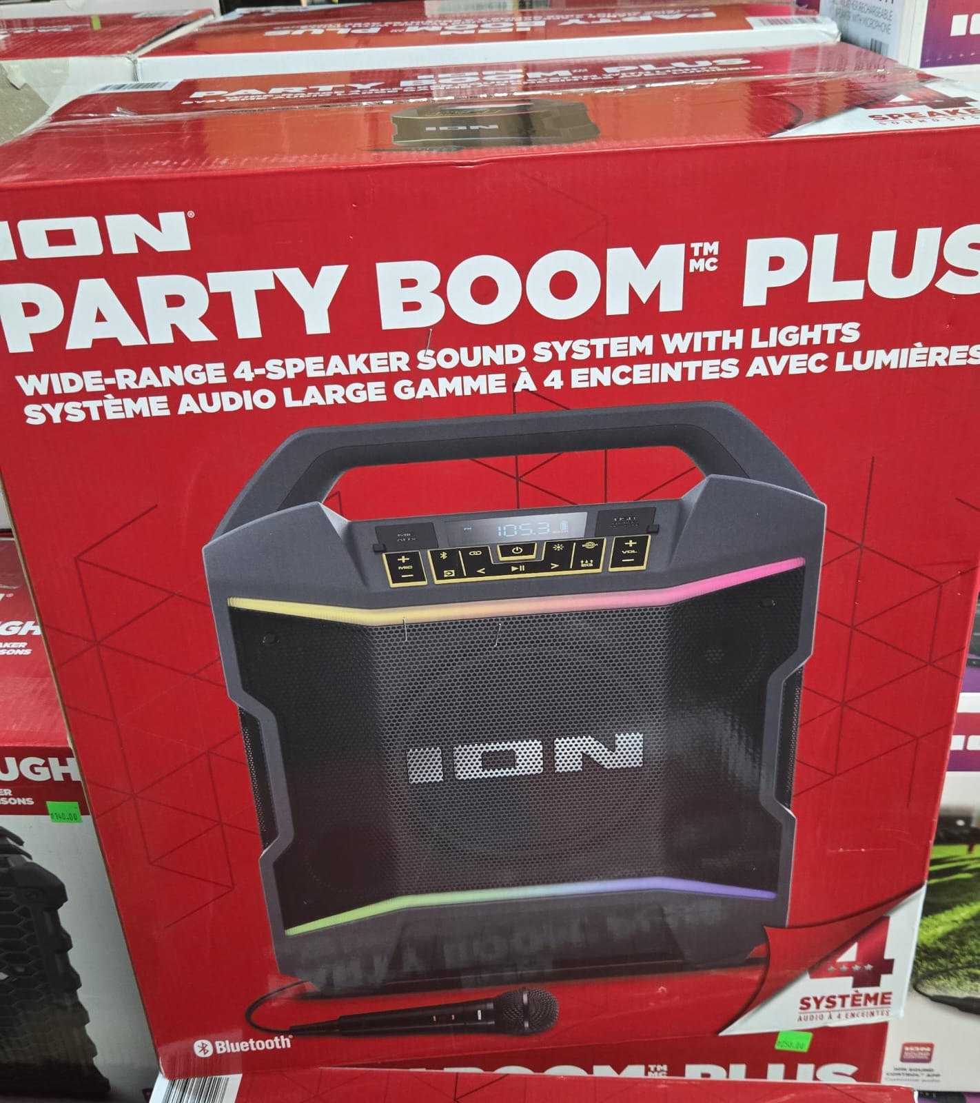 (New Open Box) ION Party Boom™ Plus