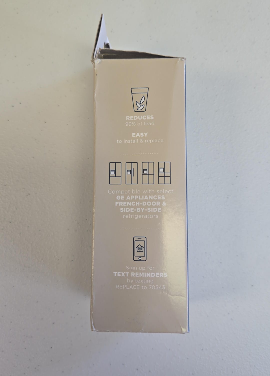 GE XWFE Refrigerator Water Filter no RFID chip