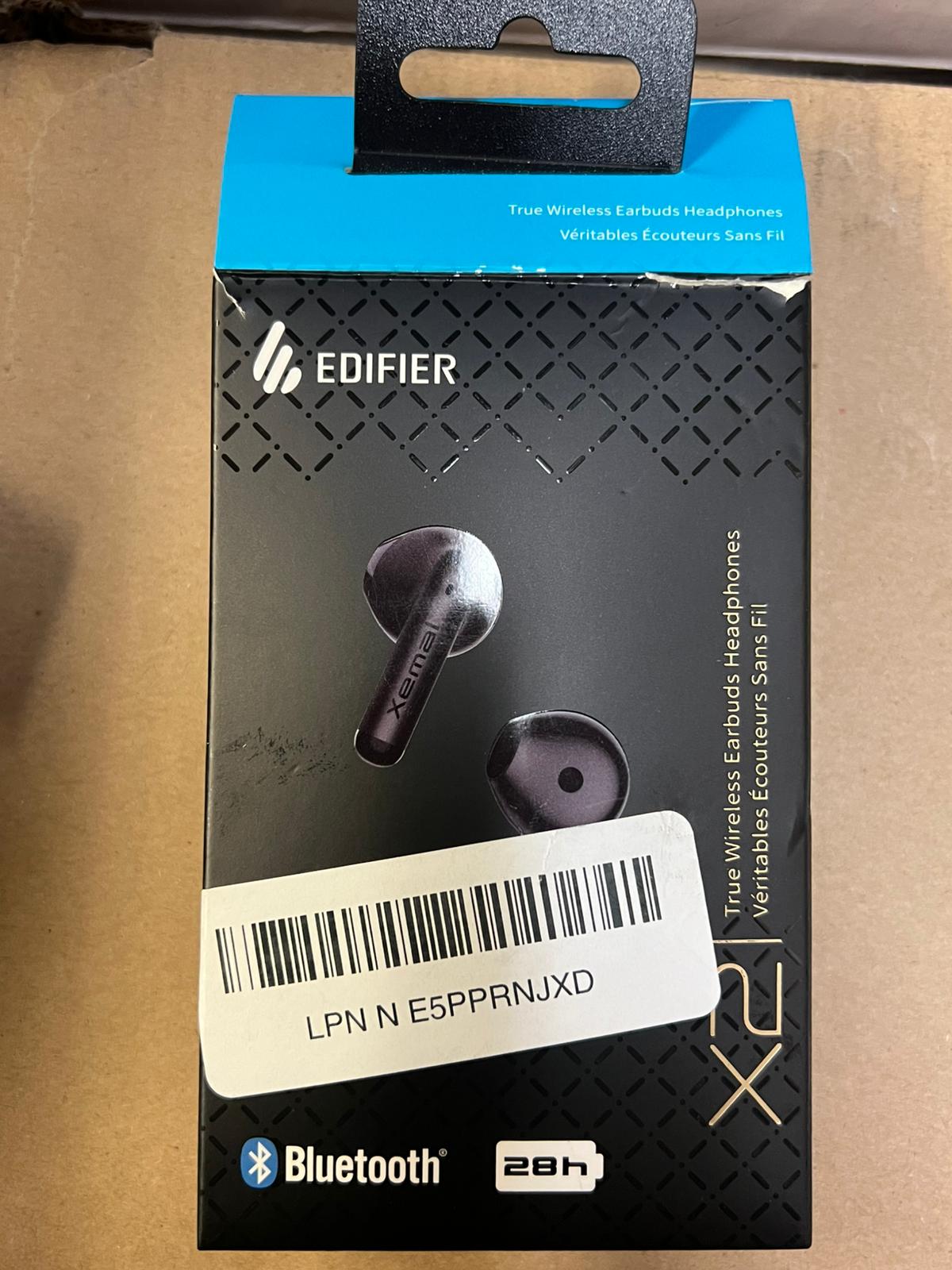 (Excellent) Edifier X2 True Wireless Earbuds, Bluetooth Headphones with 28H Playtime, Crystal-Clear Calls