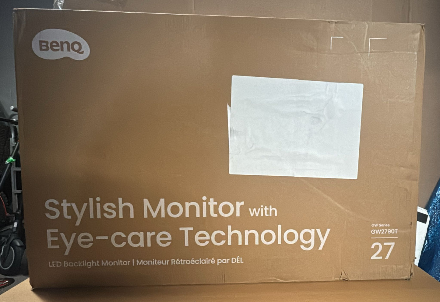 (New Open Box) BenQ GW2790 27" Monitor – 1080p | IPS | 100Hz | Eye-Care | Low Blue Light | HDMI x2