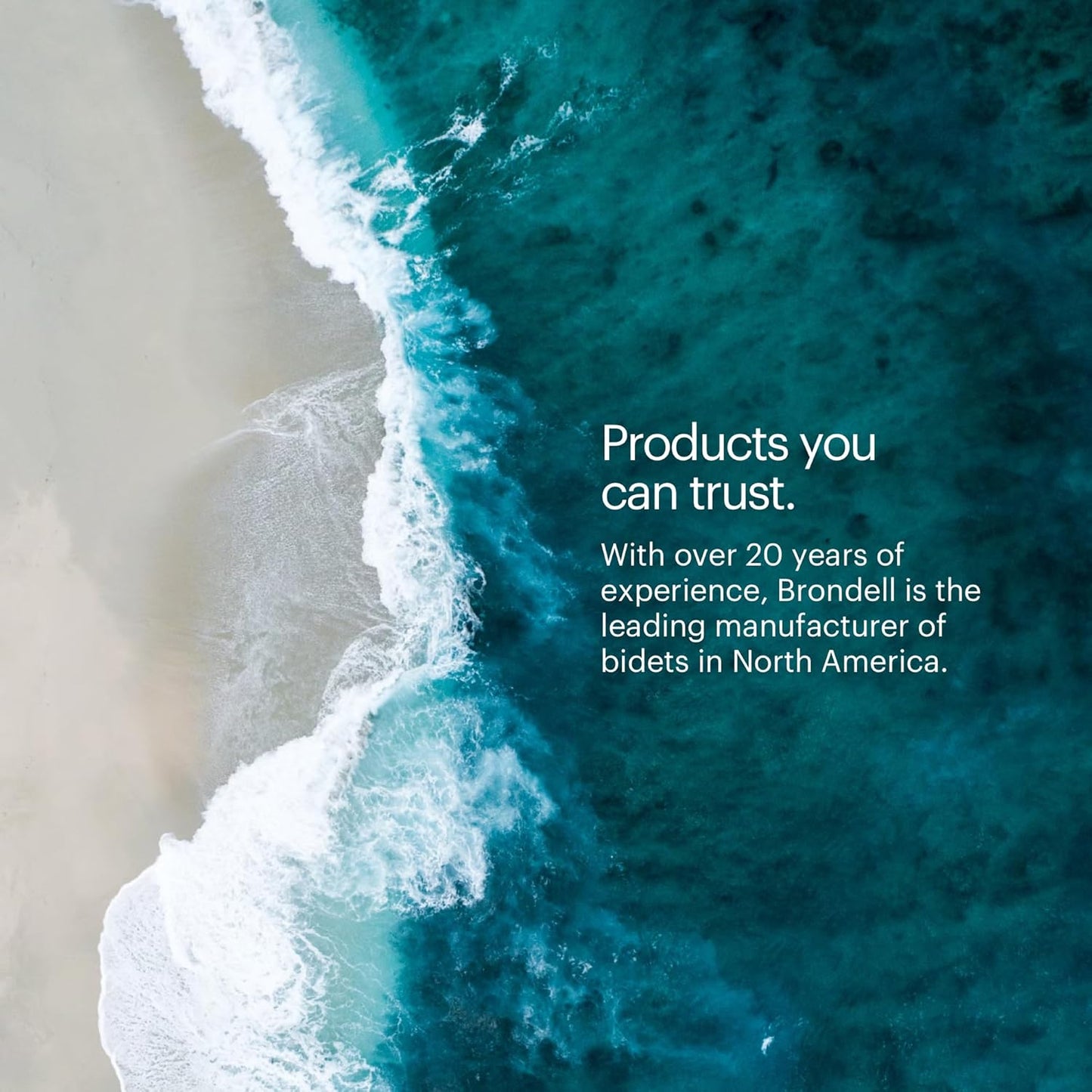 (New Open Box) Brondell Bidet Toilet Seat Non-Electric Swash Seat, Fits Round Toilets, White – Dual Nozzle System