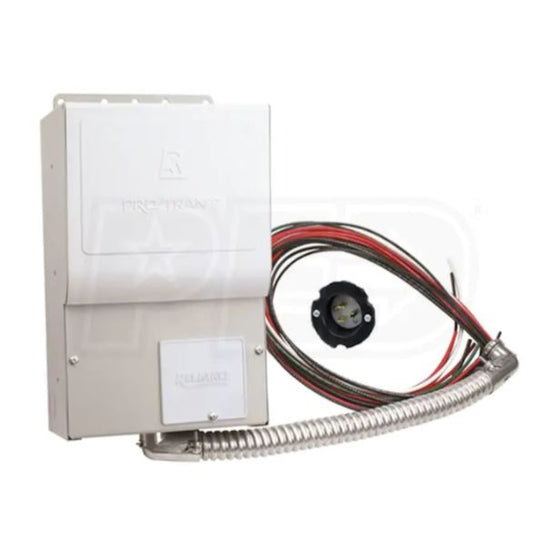 (New Open Box) Reliance Controls Pro/Tran 2 - 15-Amp (120V 4-Circuit) Indoor Transfer Switch