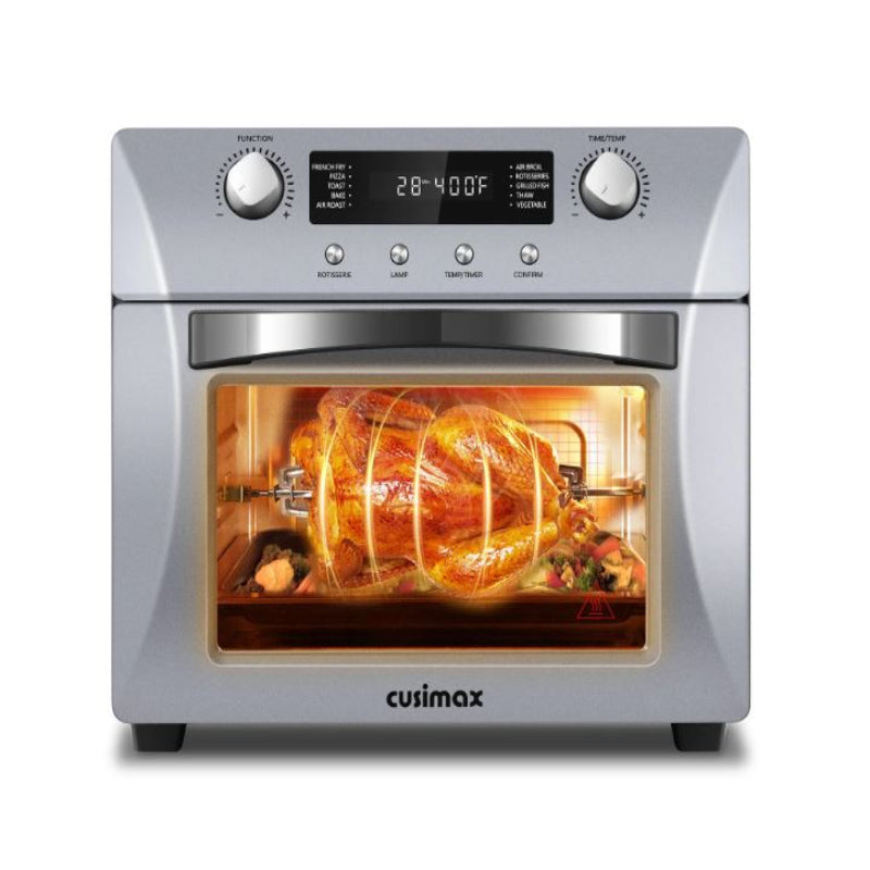 (New Open Box) CUSIMAX 24QT 10-in-1 Air Fryer Oven - Convection, Rotisserie