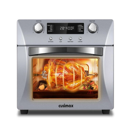 (New Open Box) CUSIMAX 24QT 10-in-1 Air Fryer Oven - Convection, Rotisserie