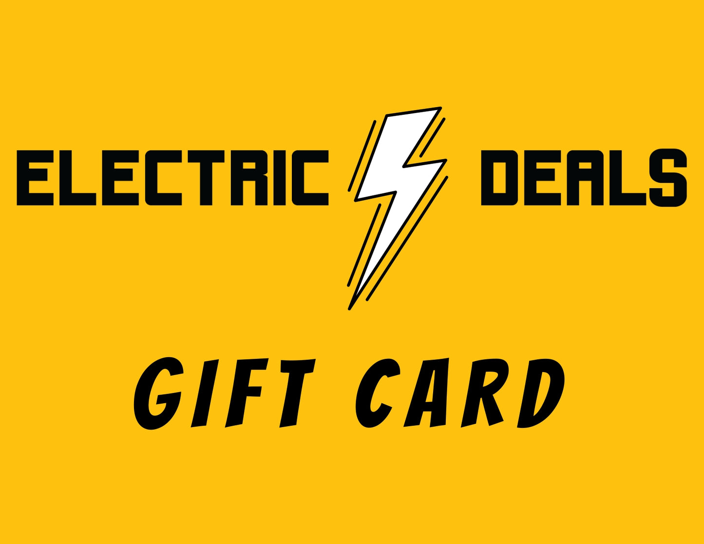 Electric Deals Gift Card