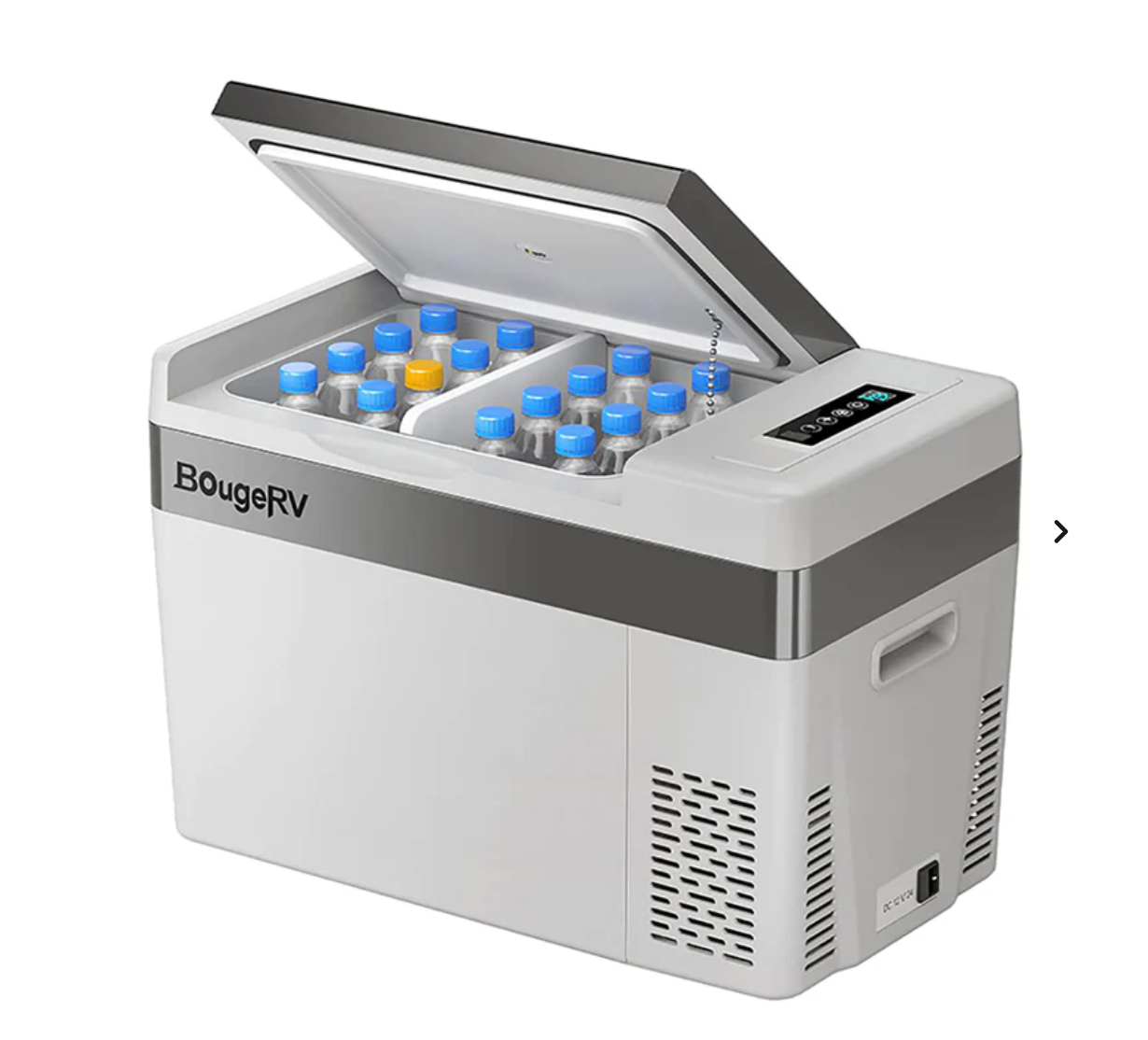 (Excellent) BougeRV 12V 30 Quart (28L) Portable Fridge – Model CR28