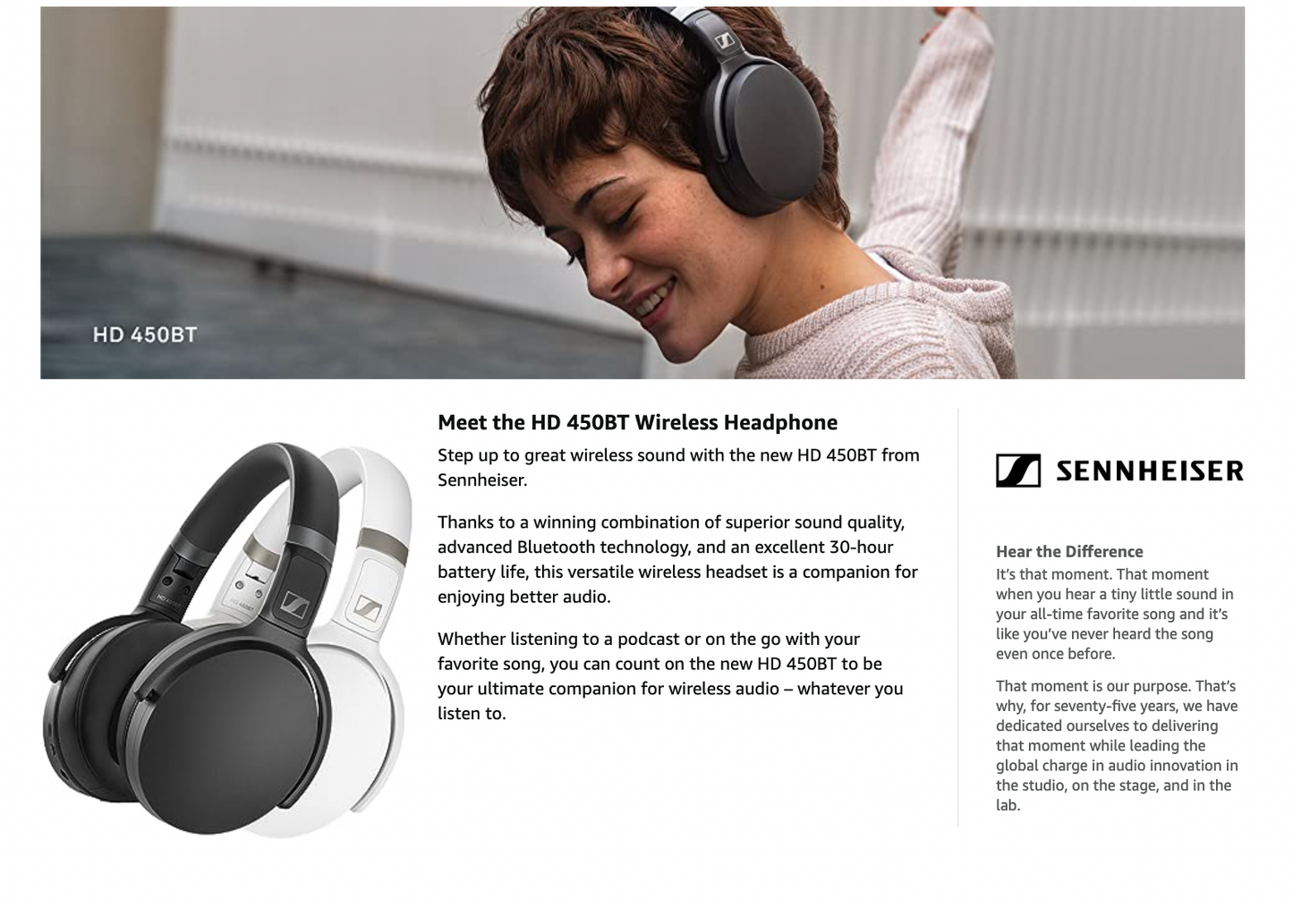 Sennheiser Steps Up with New HD 450BT and HD 350BT Wireless Headphones