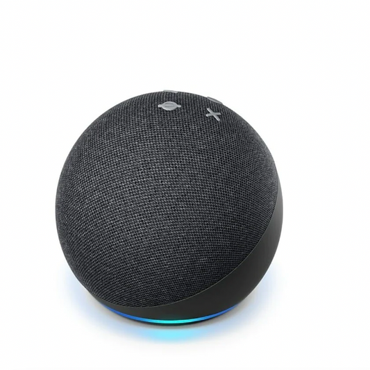 Refurbished (Excellent) Echo Dot (4th Gen, 2020 release) | Smart speaker with Alexa |- Charcoal