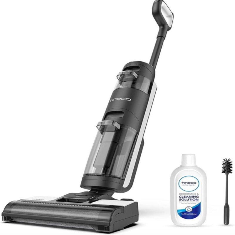 (New Open Box) Tineco Floor One S3 Breeze Cordless Hardwood Floors Cleaner, Lightweight Wet Dry Vacuum Cleaners for Multi-Surface Cleaning with Smart Control System