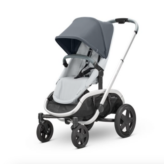 New No Box Quinny HUBB Stroller - Graphite on Gray Baby Stroller