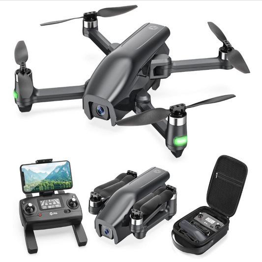 Holy Stone HS710 Drones with Camera for Adults 4K, GPS FPV Foldable 5G Quadcopter for Beginners with Optical Flow Positioning, Auto Return Home, Follow Me, Brushless Motor, 25 Mins Long Flight Time
