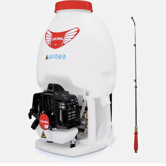 (Excellent) CARDINAL 1.8HP Gas Powered Backpack Sprayer 435 PSI Pump and 5 Gallon Tank