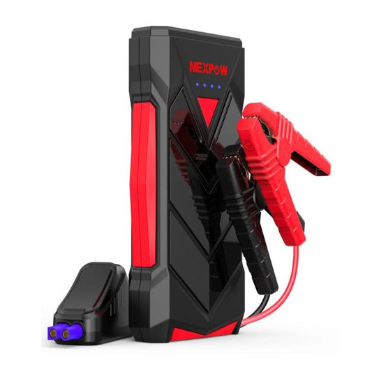 (New Open Box)  NEXPOW T11F 1000A Peak 10400mAh Jump Starter