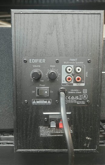 (Good) Edifier R980T 4" Active Bookshelf Speakers | 2.0 Stereo • Powered • Studio Monitor 🎶