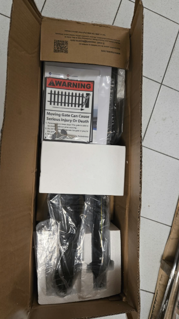 (New Open Box)  TOPENS A8132 Dual Swing Gate Opener – Heavy Duty Automatic Gate Opener