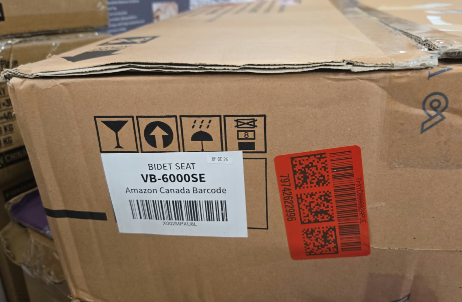 (New Open Box) VOVO VB-6000SE Elongated Bidet Toilet Seat – Heated Seat | Warm Water | Dryer & LED Light