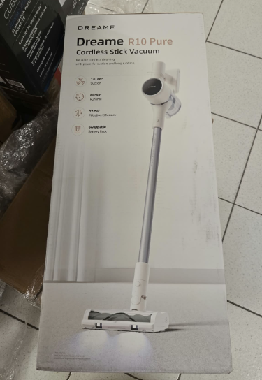 (New Open Box) DREAME R10 Pure Cordless Vacuum Cleaner – 120AW | 60 Min Runtime | Anti-Tangle