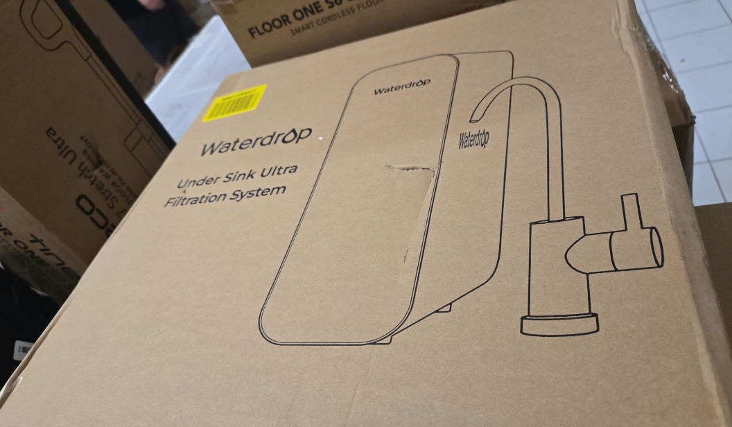 (New Open Box) Waterdrop TSU 0.01 Micron Ultra Filtration Under Sink Water Filter System
