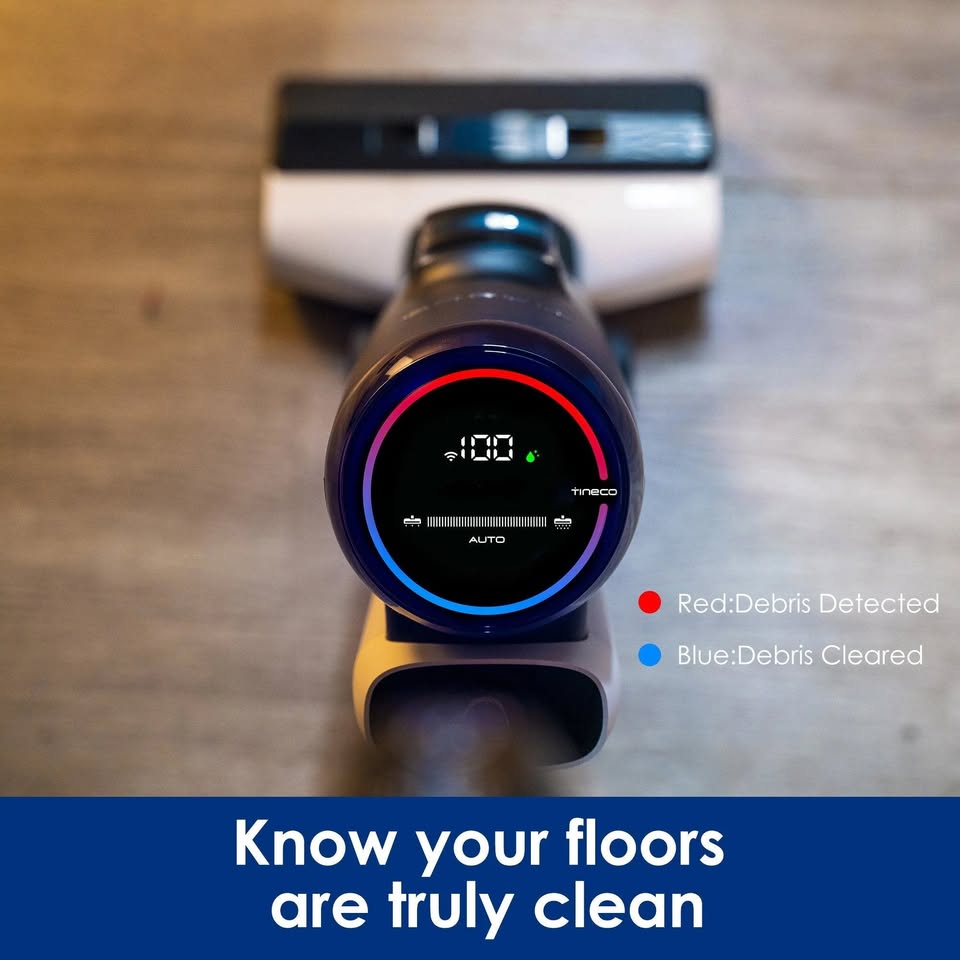 (New Open Box) Tineco FLOOR ONE S5 Cordless, Lightweight, Smart Wet/Dry Vacuum Cleaner