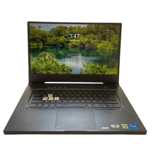 Refurbished (Good) ASUS TUF Dash 15 Ultra Slim Gaming Laptop, 15.6"  Intel i7 11370H 16GB DDR4 512GB + 256GB NVME SSD