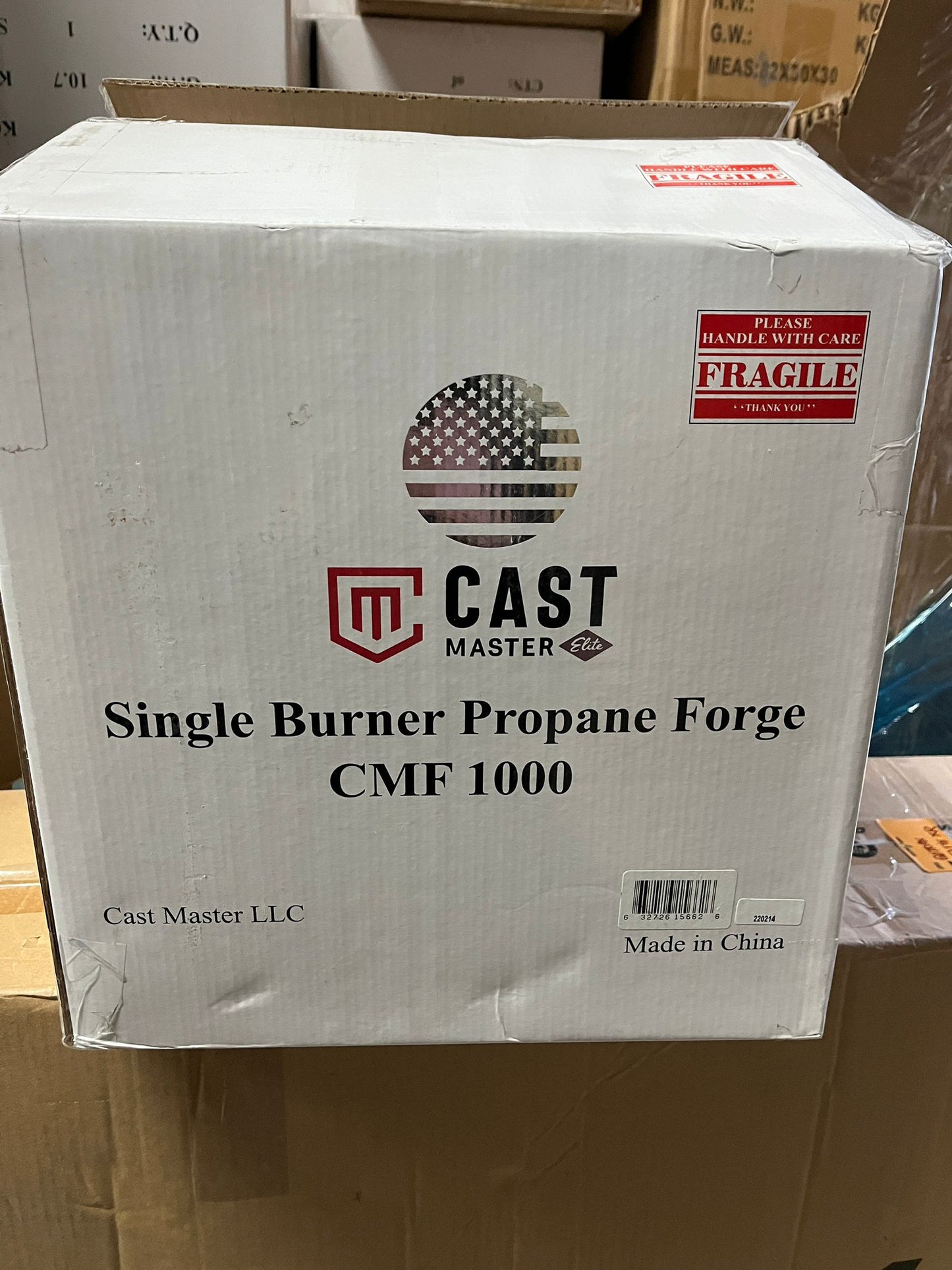 CAST Master Elite USA Portable Single Burner Propane Blacksmith