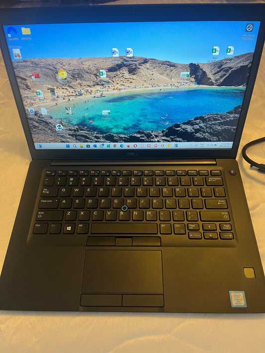 (Used Excellent) Dell Latitude 7490 14 inch 1080p i7-8665 64GB RAM 1TB SSD Battery Health 100%, W11, Office 2021