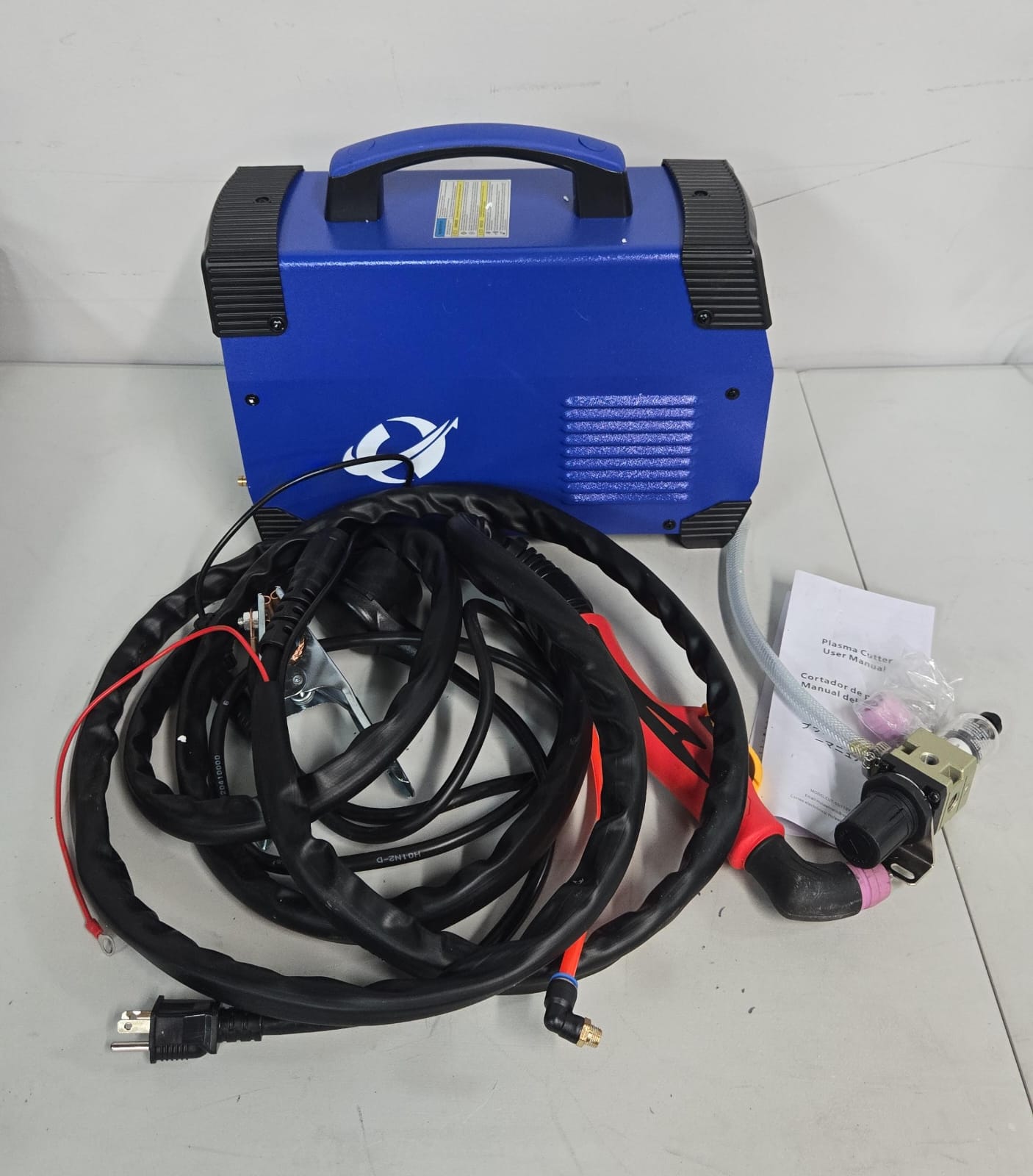 Plasma Cutter, 55A Non-Touch Pilot Arc Inverter DC Inverter 120/240V Dual Voltage Cutting