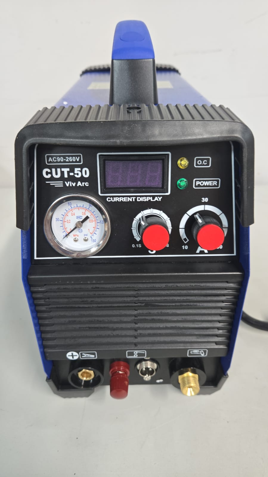 Plasma Cutter, 55A Non-Touch Pilot Arc Inverter DC Inverter 120/240V Dual Voltage Cutting