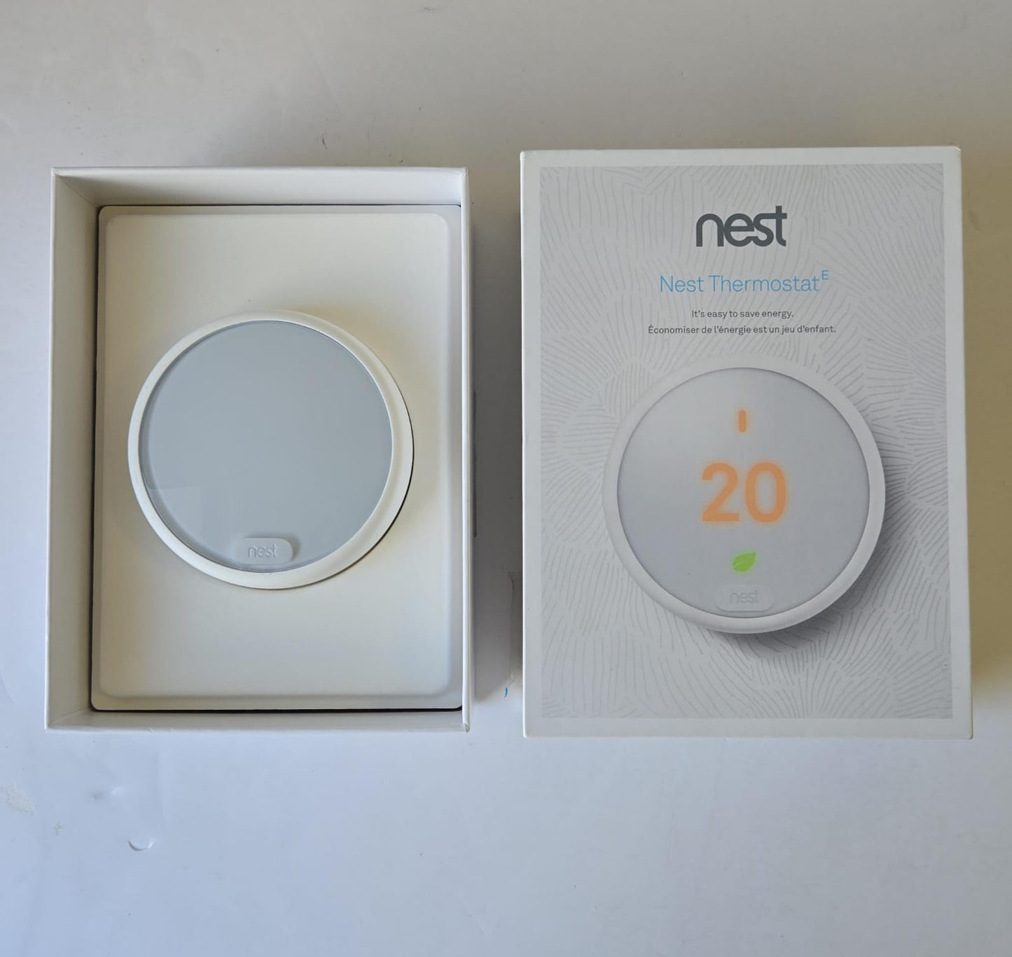 (Excellent) Google Nest Thermostat E - Programmable Smart Thermostat for Home - 3rd Generation