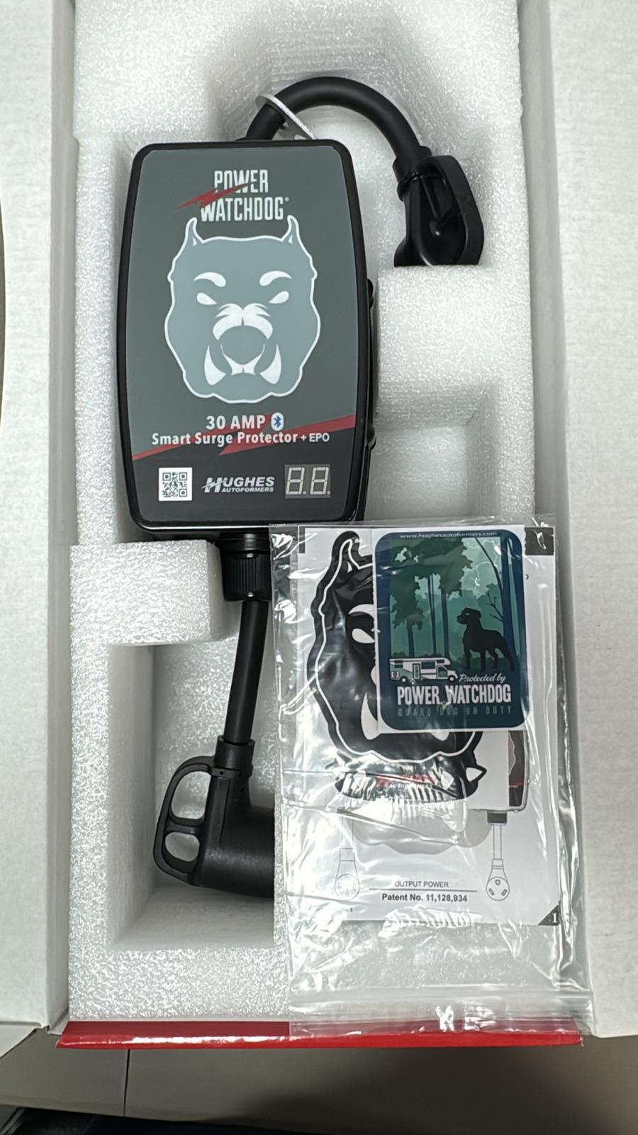 (New Open Box) Hughes Auto PWD30-EPO 30 AMP SURGE PROTECTOR WITH EPO