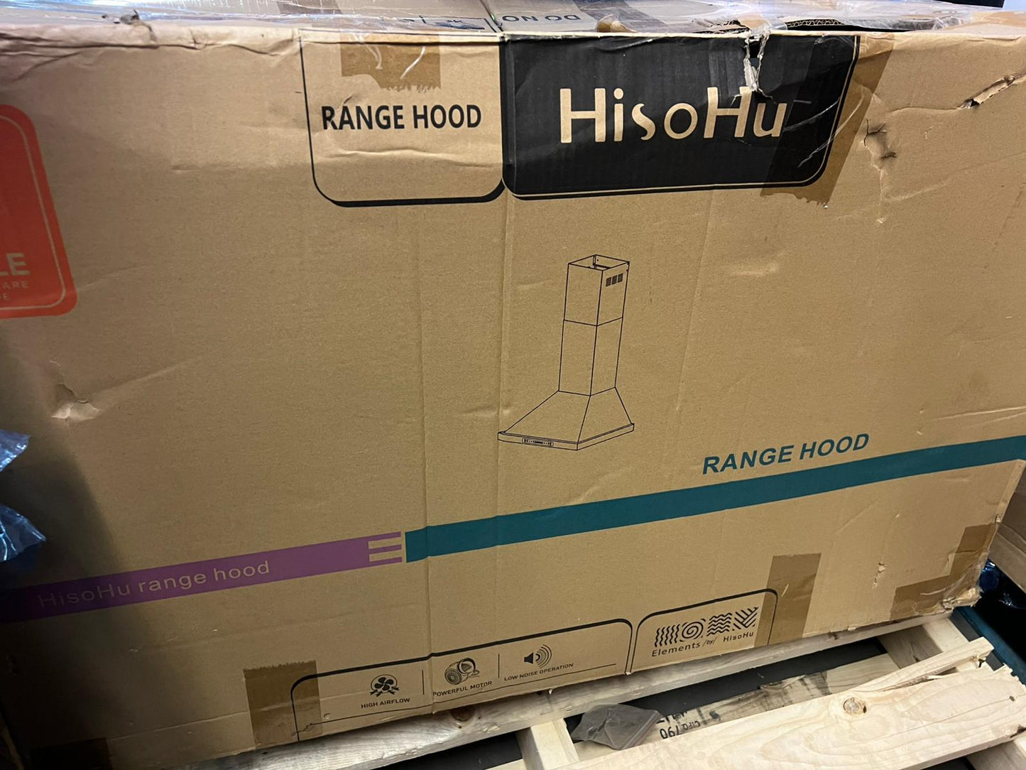 (Excellent) HisoHu 36” Wall Mount Range Hood – 780 CFM, Gesture Control, LED Lights