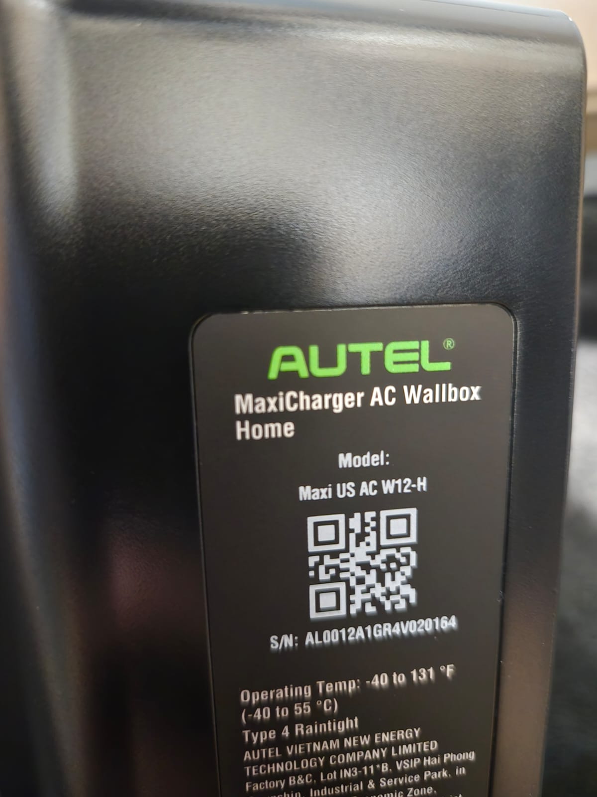 (New Open Box) Autel AC Elite Home 50A 12kW EV Charger | Maxi US AC W12-H •  50Amp  • Hardwired