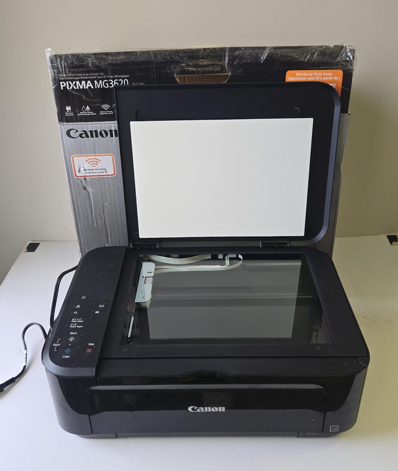(Good) Canon Pixma MG3620 Wireless All-in-One Color Inkjet Printer, Black