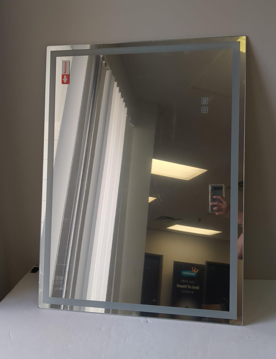 S·BAGNO LED Bathroom Mirror, 3 Colors Lighted Vanity Mirror (different sizes available)