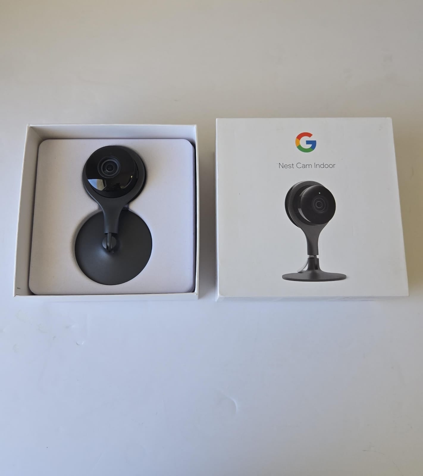 Google Nest Cam Indoor - Wired Indoor Camera for Home Security - Control with Your Phone